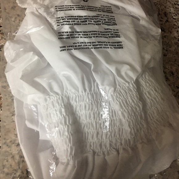 🆕 ASHLEY STEWART WHITE BLOUSE NWT - Picture 4 of 4